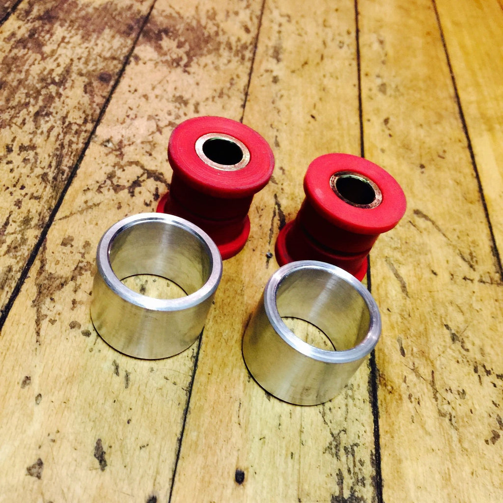 Mercedes Control Arm Suspension Poly Bushings Alloy Sleeves W124 W210