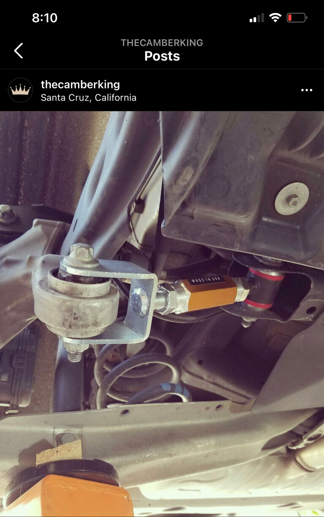 Mercedes Rear Adjustable Caster Arms  A-Class W117 CLA180 CLA200 CLA250 CLA45 AMG