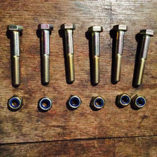 Subaru 1/2" To 1" Lift Kit Zinc Bolts w/ Nylon Insert Lock Nuts Front Struts