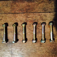 Subaru 1/2" To 1" Lift Kit Zinc Bolts w/ Nylon Insert Lock Nuts Front Struts