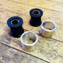 Mercedes Control Arm Suspension Black Poly Bushings Alloy Sleeves W124 W210 W208 W209