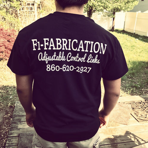 Short Sleeve Black F1-Fabrication T-Shirt