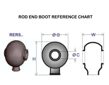 Rod End Rubber Dust Boots 1/2” 5/8” 3/4” 14mm 16mm 18mm Heim Ball Joint
