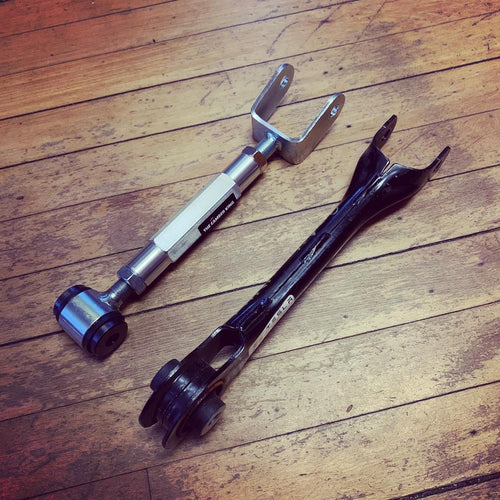 Tesla Model 3 Adjustable Caster Arms Kit (2017 to Current)